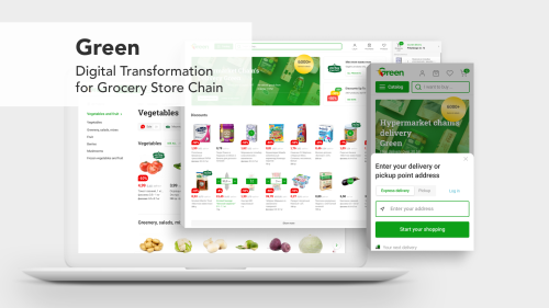 Green - Digital Transformation for Grocery Store Chain