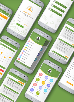 School management app UI Design