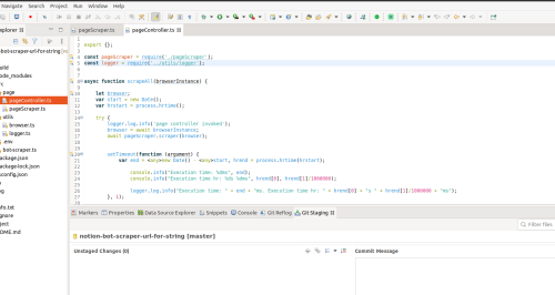 Scraper - web bot back-end application