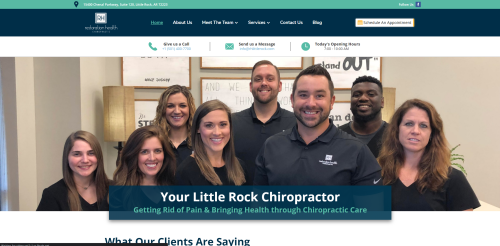 Website Design and Local SEO For RH Little Rock