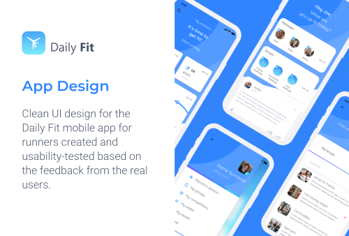 App Design for Daily Fit