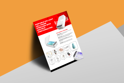 Phone Sanitizer Flyer