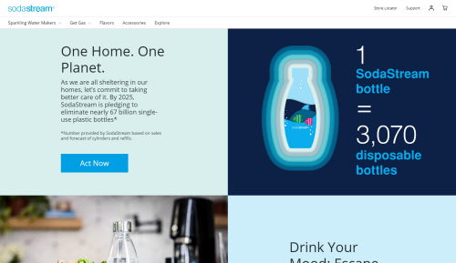 SodaStream international overhaul