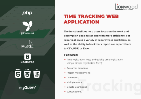 Time Tracking Web Application