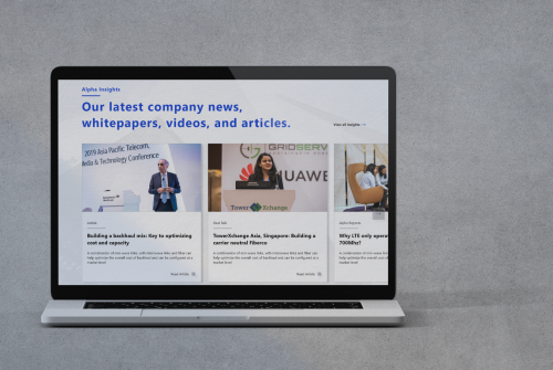 Management Consulting Website - A complete brand redesign and website development project for leading investment advisors