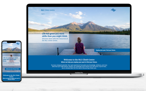 NLC CLIMB Centre Web Development