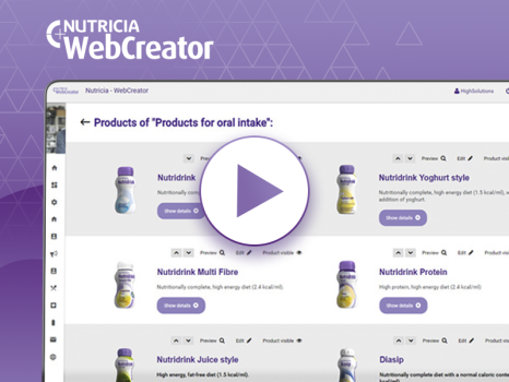 Web Creator for creating instances of websites for any country