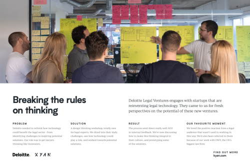 Deloitte - Breaking the rules on thinking