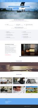Landing Page for Fintech Lending Mobile App