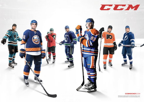 CCM Hockey Poster Retail Marketing