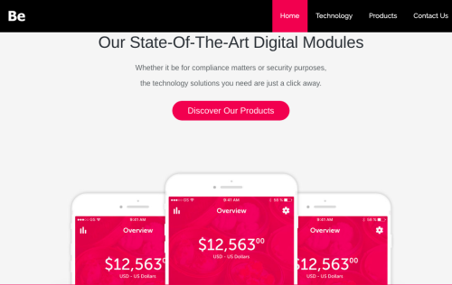 Mobile app for a Digital Bank