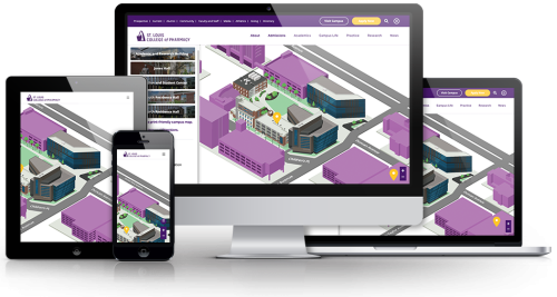 St. Louis College of Pharmacy Interactive Campus Map