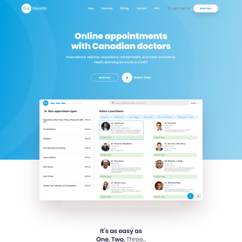 Tia Health - Website
