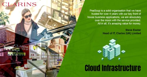Cloud Infrastructure for Clarins