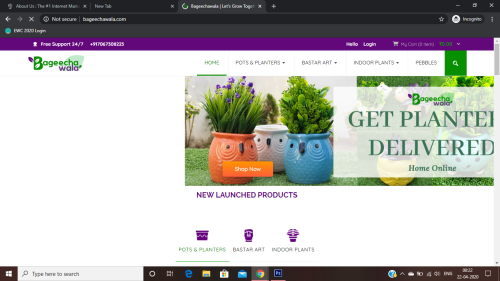 Bageechawala Website Development