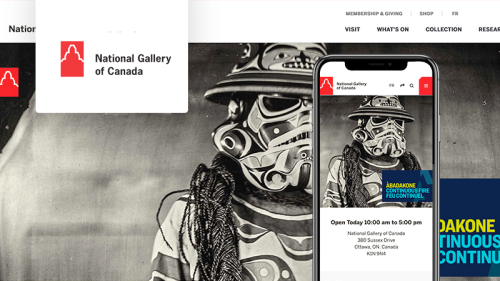 A refreshing and modern take on one of Canada's premier galleries.