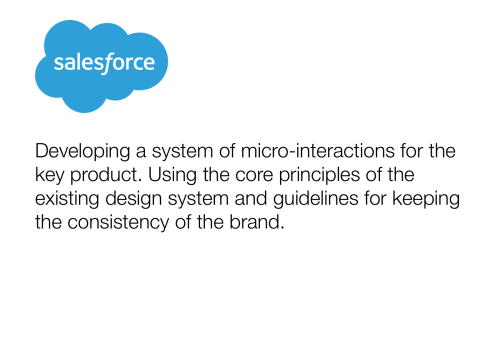 Developing a system of interaction for Salesforce