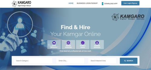 Vendor Listing Website