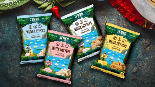 ZENKO HEALTHY SNACKS PACKAGING & WEBSITE DESIGN