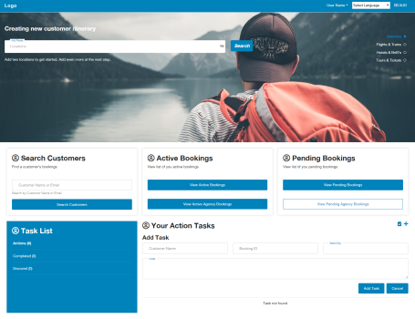 eRoam Travel Technology Portal