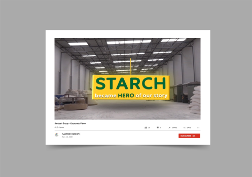 Santosh Starch - ReBranding