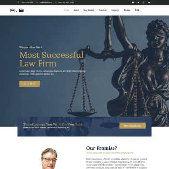 Legal Demo Website