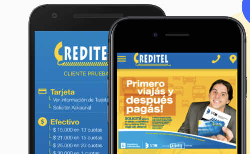 Santander - Mobile app to request loans, check balance, see transactions