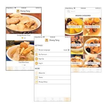 Recipe app Development