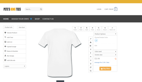 T-Shirt Design Plugin