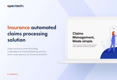 Insurance Automated Claims Processing Solution for US-based Insurtech Company