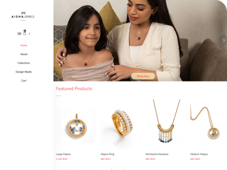 Aisha Jewels E-Commerce System