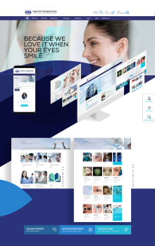 The Eye Foundation - Website Design