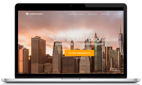MakeMeReach – Web App