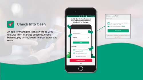 Check Into Cash - A digital solution for managing loans on the go