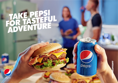 Pepsi: How to give life some taste without leaving home?