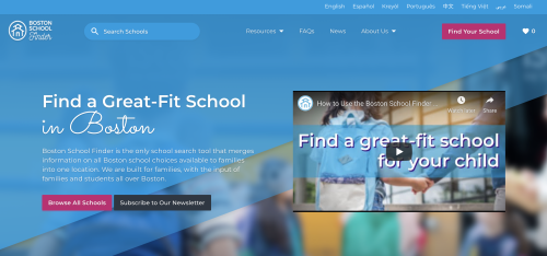 BostonSchoolFinder.Org