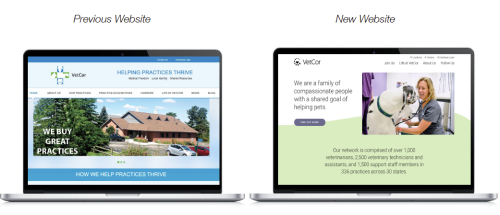 VetCor Website Redesign
