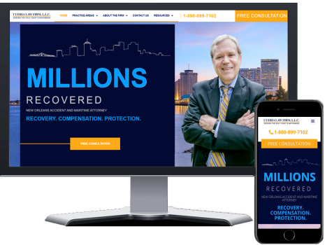 Law Firm website design and development