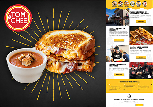 Tom & Chee Web Site