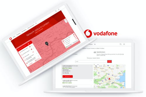 Vodafone UK Website Rebuild