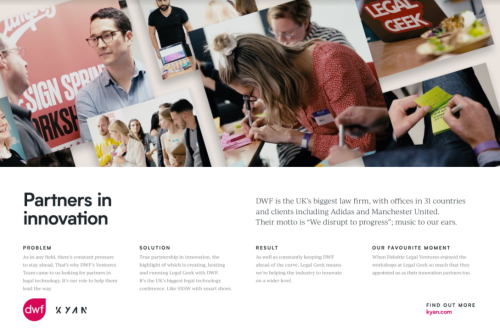 DWF - Innovation : Legal Advantage