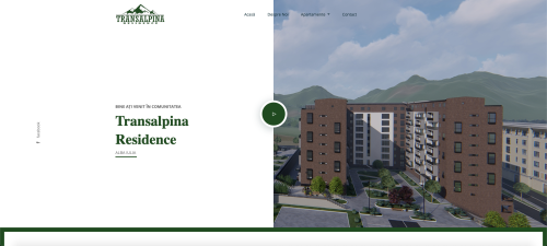 Presentation website with our own CMS.