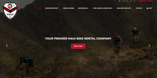 Krank Cycles, (E-commerce, Digital Marketing, Reservations Software)