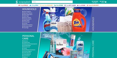 Soap Splash - e-Commerce Website