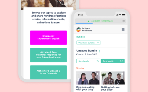 Healthily - GoShare Healthcare Web App