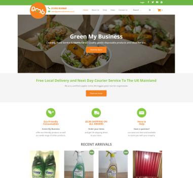 Green Products Website