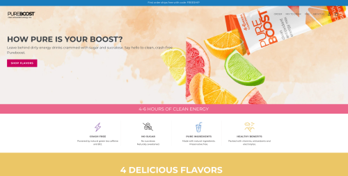 Pure Boost Shopify Commerce