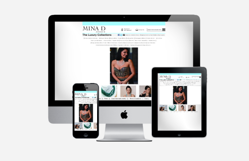 Mina D Jewelry | e-commerce consulting