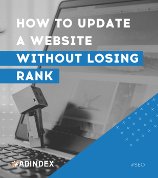 How to update a website without losing rank