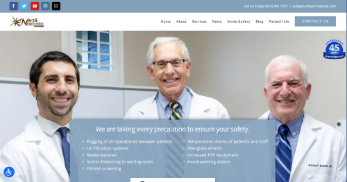 North Pointe Dental Associates Website